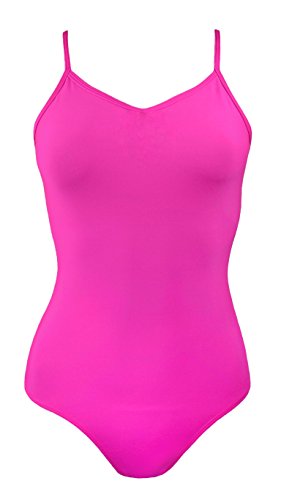 Sookie Active CAMISOLE Leotard (HOT PINK, Ladies Large) - Thumbnail 5