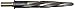 Triumph Twist Drill Co. 072285 3/4 Diameter TCR High Speed Steel Drill, Black and Bronze Oxide Coated, 1-Pack