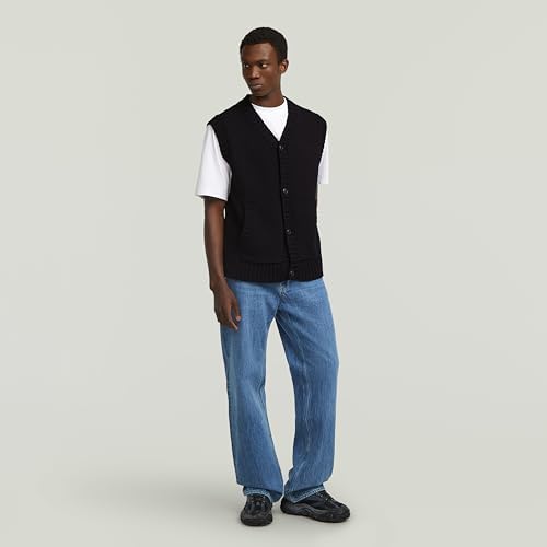Vaqueros Deeggie Relaxed Straight para Hombre, Azul (faded blue arroyo D27736-D788-H788), 26W / 30L