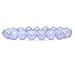 Natural AA Grade Blue Lace Agate Gemstones Healing Power Crystal Elastic Stretch Beaded Bracelet 7