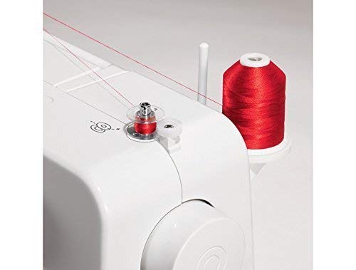 Singer Promise 1408 Zig-Zag Sewing Machine, 8 Built-in Stitches, 24 Stitches Functions with 70W Powerful motor & Feed dog with106 Teeth in 6 Rows (White)-Get Free Online Interactive Master Class 5 Singer Promise 1408 Zig-Zag Sewing Machine, 8 Built-in Stitches, 24 Stitches Functions with 70W Powerful motor & Feed dog with106 Teeth in 6 Rows (White)-Get Free Online Interactive Master Class - Image 5