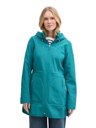 TOM TAILOR Cappotto da donna, 21178 - Ever Green, XL
