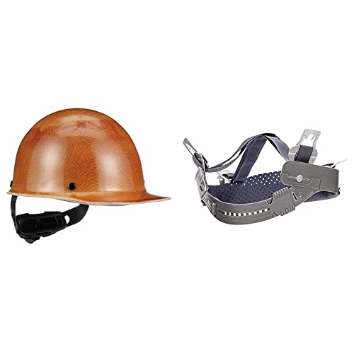 MSA 475395 Skullgard Cap Style Safety Hard Hat With FasTrac III Ratchet Suspension Non