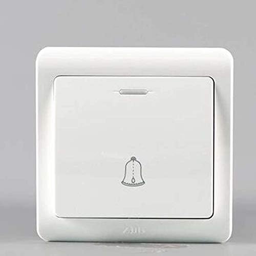 10pcs Doorbell Bell Reset Switch Push Button Switch Concealed Pc Panel 86 Type For Home Office Elegant Ivory White Buy Online At Best Price In Uae Amazon Ae