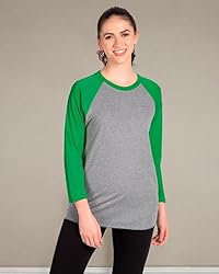 Next Level Women's Rib Collar 3/4 Sleeve