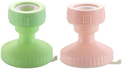 [2-Pack]Azzath Swivel Rotation Water Saving Tap, Adjustable Water Walve Anti Splash Tap Water Filtration Mouth Valve - Kitchen Faucet Economizer Water Saving