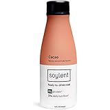 Soylent Meal Replacement Shake, Cacao, 14 oz Bottles, 12 Pack (Packaging May Vary)