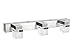 Lightess Bath Vanity Lights LED 3-Light Crystal Bathroom Light Fixtures Mirror Make Up Lamp, 9W Cool White, JQ5720