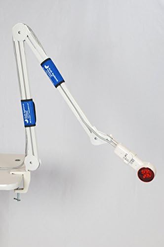 Hands-Free Armature with C-Clamp for TerraQuant Laser Therapy Wheeled Storage Cart (laser system/cart not included) - Compatible ONLY with SE25 and Round LaserShower emitters