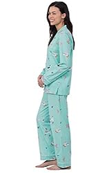 PajamaGram Womens Pajamas Soft Cotton - Dog Pajamas