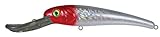 Mann's Bait Company 8-Inch Textured Stretch 25+ Hardbait (Redhead Holographic)