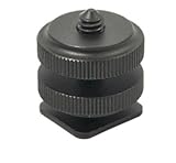 JJC MSA3 Shoe-To-Tripod Screw Adapter (Black)