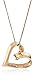 Sterling Silver A Mother Holds Her Child's Hand Heart Pendant Necklace, 18