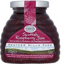 Heather Hills Scottish Raspberry Jam Case of 4 X 340g