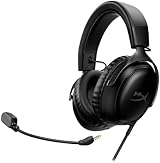 HyperX Cloud III Wired Gaming Headset 53mm Drivers DTS USB-C USB-A 3.5mm Black view 9