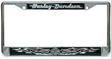 Chroma Harley-Davidson Chrome/Domed License Plate Frame (6413)