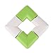 Baby corner Protector, SoMarkt 16Pcs Soft Thick Table Furniture Baby Corner Guards safety Protector to Absorb Impact Protect Your Loved Ones(8 Beige and 8 Green)