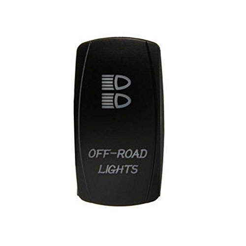 ZHUOTOP Universal 5 Pin Laser Etched Labeled Led Arb Rocker Switch Cover Cap For Boat Car Truck CarlingOff-road lights