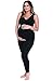 Belly Bandit Maternity Leggings - Maternity Leggings Over The Belly Bump Support - Pregnancy Leggings for Women - Black - Medium