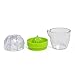 HULLR Lemon Squeezer Lime Juicer Dome Lid and Citrus Storage with Pour Spout