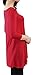 Taydey Womens Short Sleeve Tunic Tops for Leggings Burgundy-3XL (Plus Burgundy-3XL
