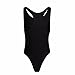 FEESHOW Men's Racer Back Bodysuit Stretch Swimsuit Leotard Thongs Singlet