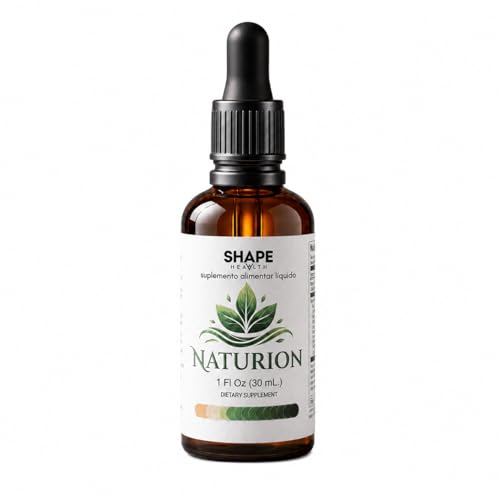 Naturion Shape Health Suplemento Alimentar Líquido 30ml - Vitalidade Masculina Fórmula Natural Alta Absorção Conta-Gotas