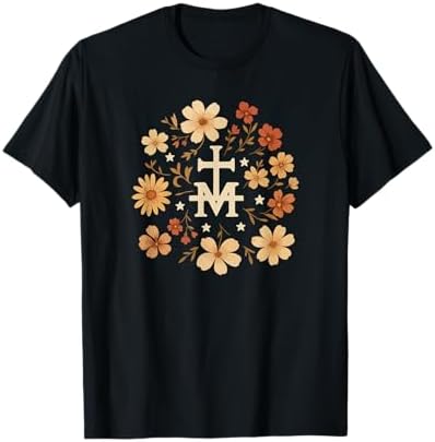 Amazon.com: Catholic Marian T-Shirt : Clothing, Shoes & Jewelry