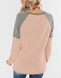 Bingerlily Women's Casual Long Sleeve Tunic Tops