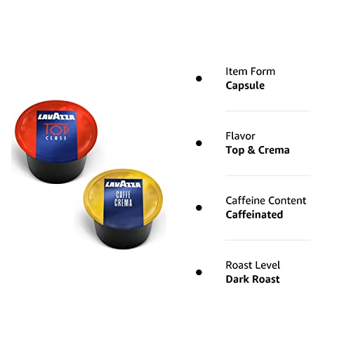 Lavazza Blue Capsules Coffee Pods, Best Value Variety Pack Top Class