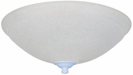 Emerson Ceiling Fans LK91SW Ashton Amber Mist Light Fixture for Ceiling Fans, Candelabra, Satin White by Emerson Fans
