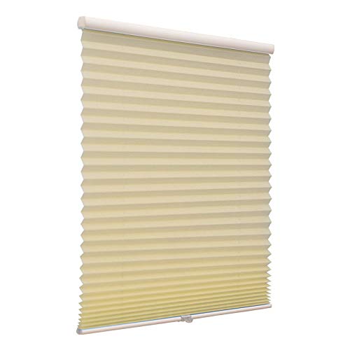 Cordless Pleated Window Shades, Free Stop Custom Made Any Size from 20