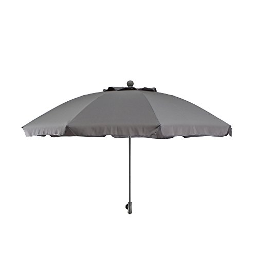 SIENA GARDEN Sonnenschirm TROPICO Ø 200 cm grau – Bild 3