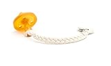 Madeline's Box Softy Braided Pacifier Clip, Hand-Made in USA (Softy Natural)