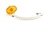 Madeline's Box Softy Braided Pacifier Clip, Hand-Made in USA (Softy Natural)