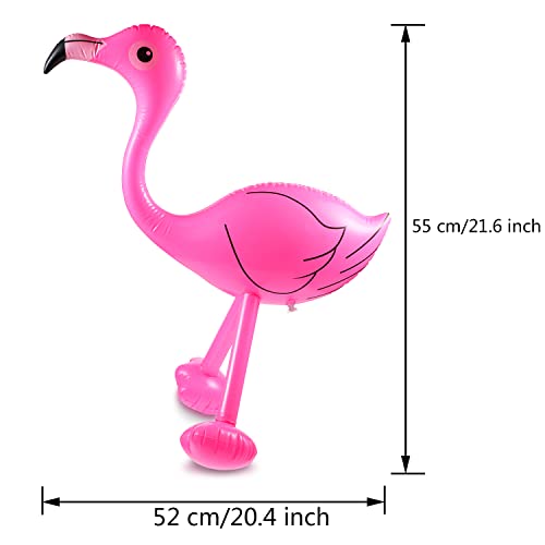 Inflatable Pink Flamingo Inflatable Flamingo Luau Party Accessories for Hawaiian Party