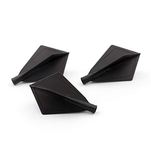 CUESOUL TERO AK4 Black Dart Flights Diamond Shape,Set of 3 pcs(CS-AK4+1ZSYS)