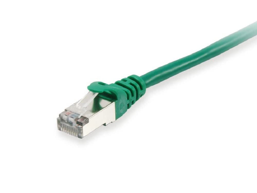 Equip Patch cable RJ45 Cat6A S/FTP (S-STP) PIMF 20.00 m Green