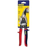 Irwin 2073111 10" Left Straight Cut Aviation Snips