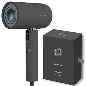 SALONIA サロニア エアトリートメント ドライヤー グラファイトブラック​ 【Amazon.co.jp限定】