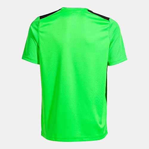 Kurzarmshirt Mann Championship VII neongrün schwarz