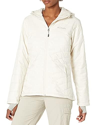 Columbia Women's Mighty Lite Hooded Jacket, Chalk, 3X in Kenya