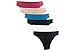 Nabtos Tag less Seamless Yoga Underwear Women's Panties Invisible Bikini Half Coverage Pack of 6 (Medium, Pack of 6,2 Black, m)