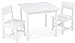 KidKraft Wooden Aspen Table & 2 Chair Set, Children's Furniture, White