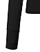 makeitmint Women's Comfy Zip Up Stretchy Work Out Track Jacket w/ Back Pocket SMALL YJZ0002_02BLACK