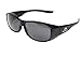 Mountec Men's Sunglasses Fit Over Glasses Polarized Lens with Premium Protection Case for Outdoor Fishing Driving