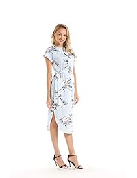 YIXMEI Vestido de suéter geométrico casual para mujer, talla grande