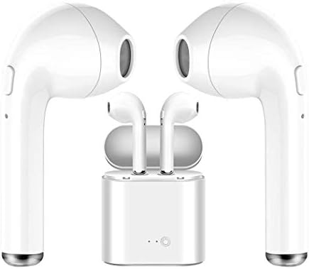 zhuorui Bluetooth Headset, Wireless Headset Wireless Sport Headset Stereo Headset with Portable Charger for iPhone 8.8 Plus, X, 7.7 Plus, 6S, 6S Plus