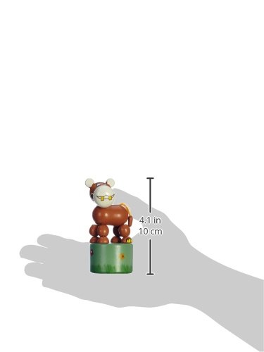 small foot Drücktiere "Afrika", Drückfigurenset aus Holz, sechs verschiedene Tier-Holzfiguren, ab 3 Jahre, 7924 – Bild 7