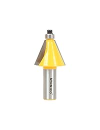 22,5 ° Chamfer & biselado Borde Router Bit vástago   1 2"   yonico 13904